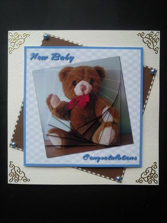 Buttons the Bear - Blue by Selina Dittmann