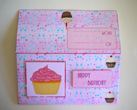 Spotty Cupcake Money Wallet (2) by Selina Dittmann