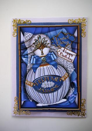 Jasmine Perfume Birthday Box 7x5in Rounded Corner Stacker by Selina Dittmann