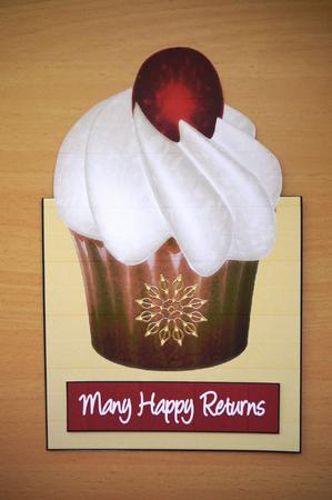 Cherry Cupcake Over the Edge Card by Selina Dittmann