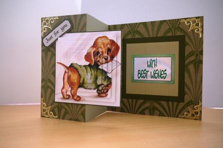 Dog Foldback No7 by Selina Dittmann