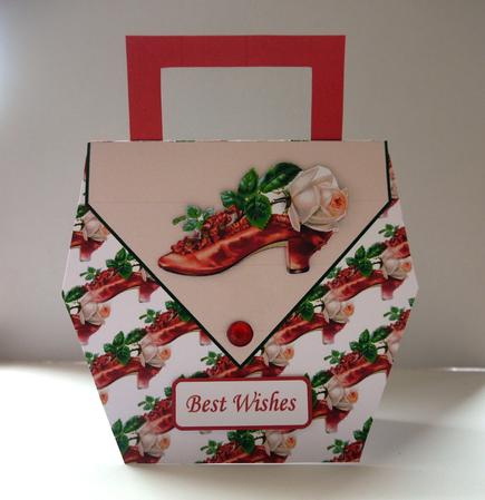 Rose Shoe Handbag by Selina Dittmann