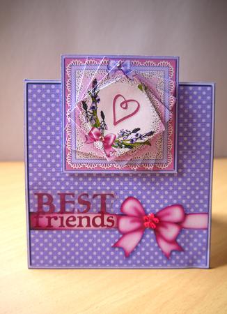 Bluebells Easy Over the Edge Card N Spiral Pyramid by Selina Dittmann