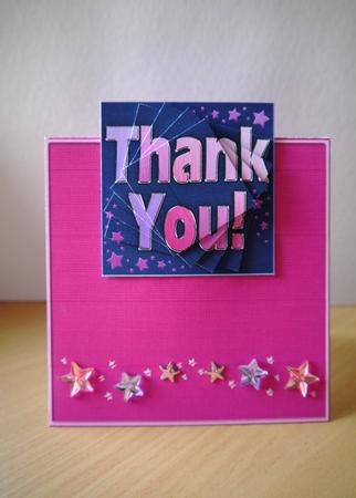 Thank You No-hole Over the Edge N Spiral Pyramid by Selina Dittmann