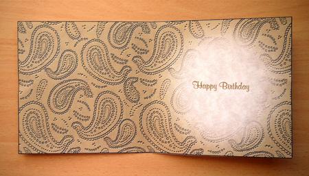 Paisley Square Portrait or Landscape Insert by Selina Dittmann