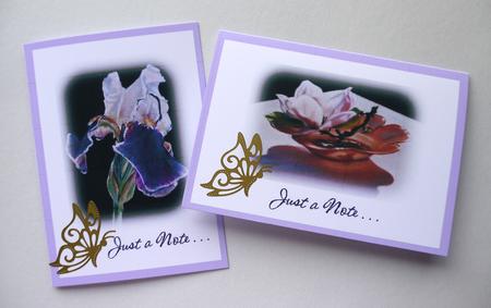 Floral Notelets 4 by Selina Dittmann