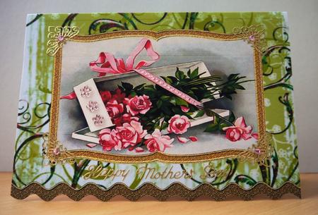 Flower Box Wavy Book Card by Selina Dittmann