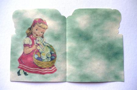 Shaped Easter Girl Insert by Selina Dittmann
