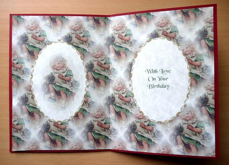 Little Girl with Kittens Insert by Selina Dittmann