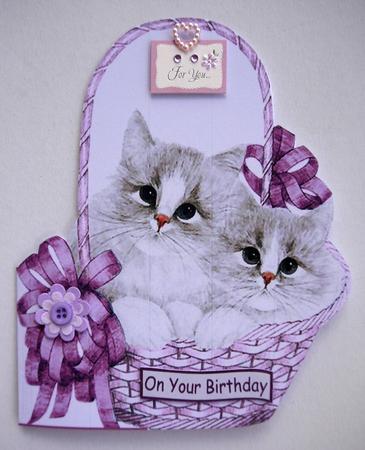 Kittens in a Basket by Selina Dittmann