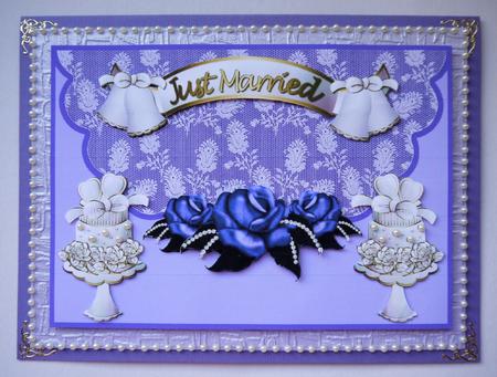 Just Married Envelope Card by Selina Dittmann