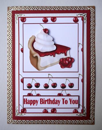A Cherry on the Top Card Front by Selina Dittmann