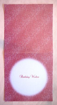 Pink Angel Teddy Insert/card Base 5 Mix N Match by Selina Dittmann