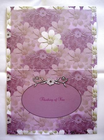 White Flowers Insert by Selina Dittmann