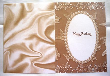 Elegant Gold Butterfly A5 Insert by Selina Dittmann