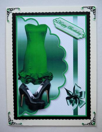 Green with Envy Envelope Cardfront by Selina Dittmann