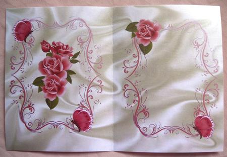 Roses and Butterflies, A5 Insert by Selina Dittmann