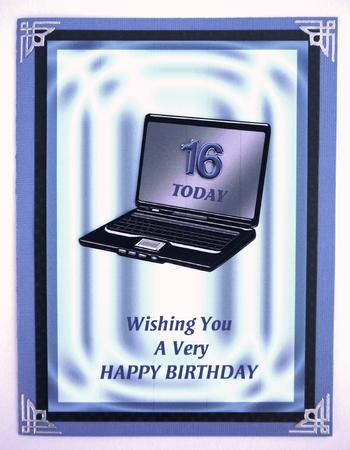 Laptop 16th Birthday by Selina Dittmann