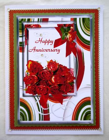 Rose Happy Anniversary by Selina Dittmann