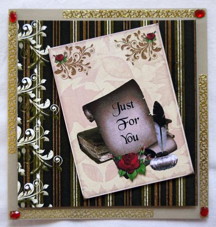 Vintage Toppers and Backing Paper by Selina Dittmann
