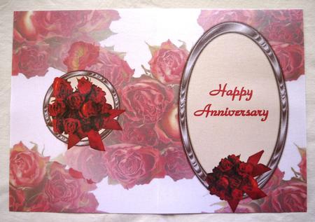 Rose Insert Happy Anniversary by Selina Dittmann