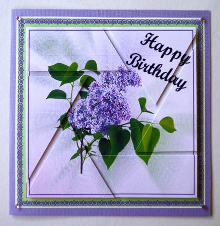 Happy Birthday Floral Camera Eye Stacker by Selina Dittmann