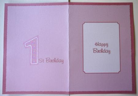 First Baby Girl Insert by Selina Dittmann