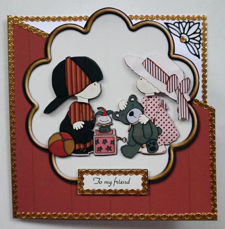 Kids Folded Card by Selina Dittmann
