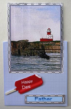 Over the Edge Lighthouse with Pyramid Toppers Design Sheet by Selina Dittmann