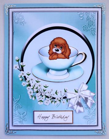 Puppy in Teacup - Daughter by Selina Dittmann