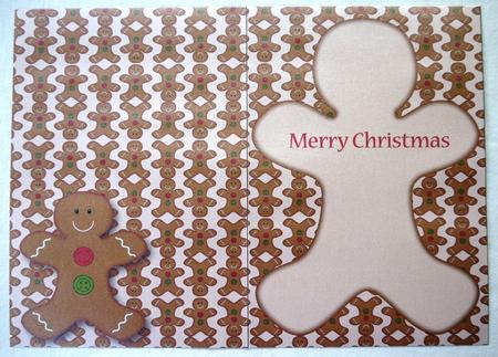 Gingerbread Man Insert (cream) by Selina Dittmann
