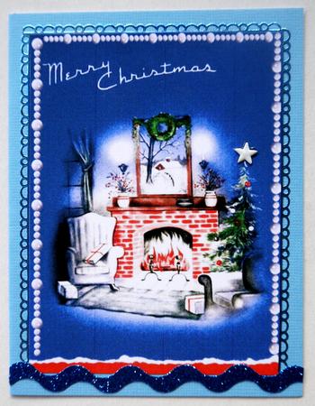Large Christmas Scene Topper by Selina Dittmann