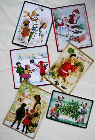 Vintage Christmas Children Toppers by Selina Dittmann
