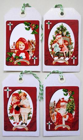 Vintage Christmas Toppers by Selina Dittmann