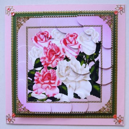 Rose Cluster Duo Corner Stacker by Selina Dittmann