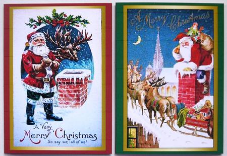 Vintage Christmas Notelets 23 by Selina Dittmann