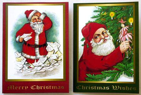 Vintage Christmas Notelets 30 by Selina Dittmann