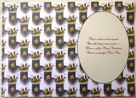 Christmas Stocking Insert by Selina Dittmann