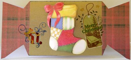 Christmas Stocking Cracker by Selina Dittmann