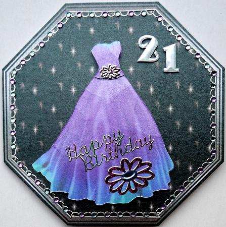 Purple Gown 21st Octagon by Selina Dittmann