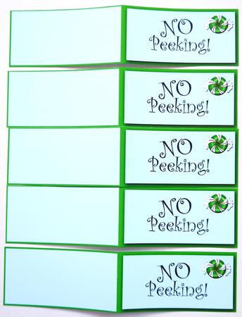 No Peeking Gift Tags by Selina Dittmann
