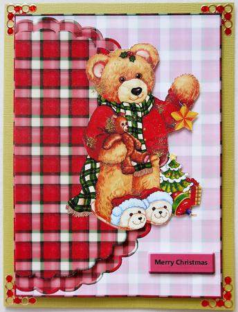 Christmas Teddy by Selina Dittmann