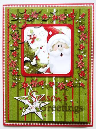 Santa Stacker Card by Selina Dittmann