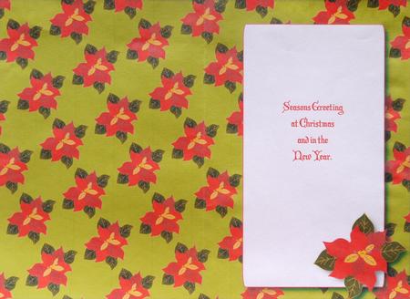 Poinsettia Insert (olive) by Selina Dittmann