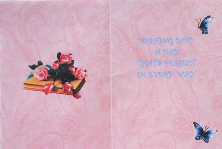 Vintage Roses-insert Cut N Fold by Selina Dittmann