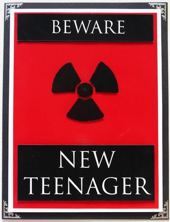 Beware New Teenager - in Red by Selina Dittmann