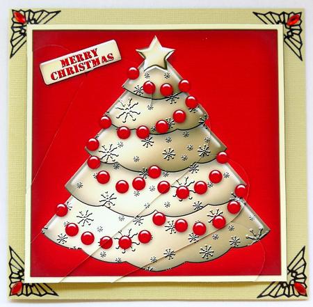 Xmas Tree Fan Pyramage Topper by Selina Dittmann