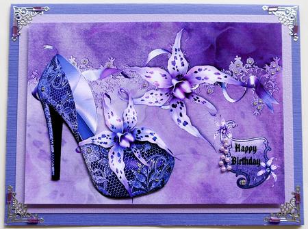 Purple Orchids by Selina Dittmann