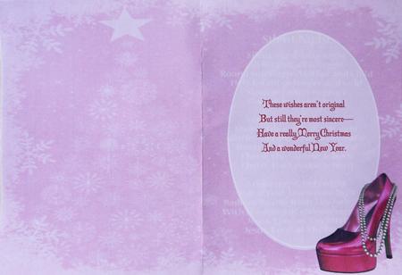 Pink Christmas Shoes by Selina Dittmann
