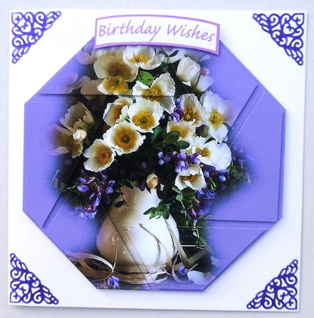 Vase of Flowers Octogon Camera Eye Stacker by Selina Dittmann